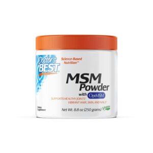 Doctor’s Best MSM – a science-backed choice for healthy aging and joint care.