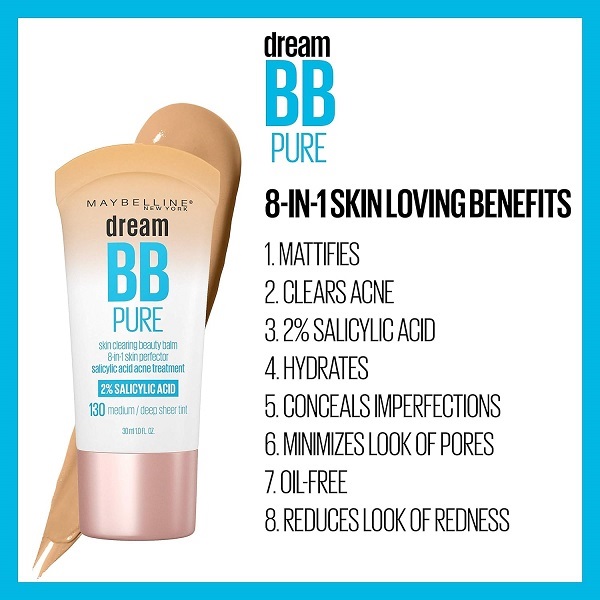 8-in-1 BB cream formula that hydrates, smooths, and evens skin tone