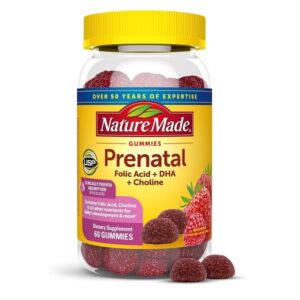 Pregnancy-safe daily vitamin supplement with omega-3 DHA