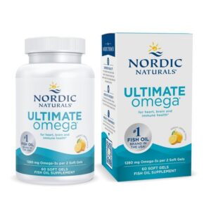 Fish oil supplement with EPA & DHA for heart and brain health