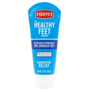 O'Keeffe's Healthy Feet Cream 3oz tube front view