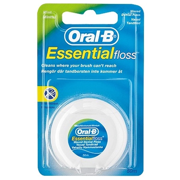Oral-B Essential Mint Floss 12 x 50m pack