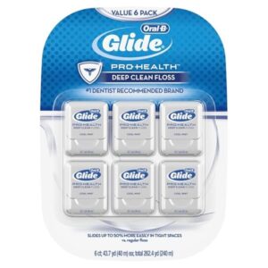 Oral-B mint flavored floss 50m each pack of 12