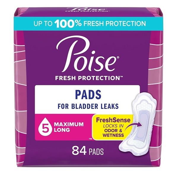 Poise bladder leak protection pads maximum absorbency