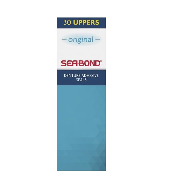 SEA-BOND Denture Adhesive Seals Uppers Original 30 Each - Image 4