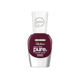 Sally Hansen Good. Kind. Pure. Beet It nail polish bottle