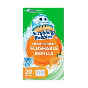 Scrubbing Bubbles Fresh Brush toilet cleaning system refills