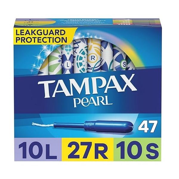 Tampax unscented tampons suitable for sensitive skin