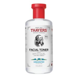 Thayer's Thayers Alcohol-Free Unscented Witch Hazel With Organic Aloe Vera Formula Toner 12 Fl Oz (355 Ml)