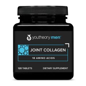 Youtheory Mens Joint Collagen Advanced, 120 Count