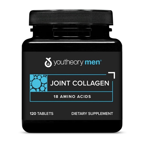 Youtheory Mens Joint Collagen Advanced, 120 Count