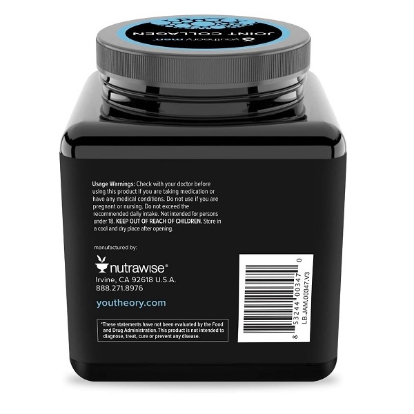 Youtheory Mens Joint Collagen Advanced, 120 Count - Image 4