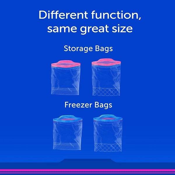 Ziploc Freezer Bags Gallon, 60. 0 Count - Image 7