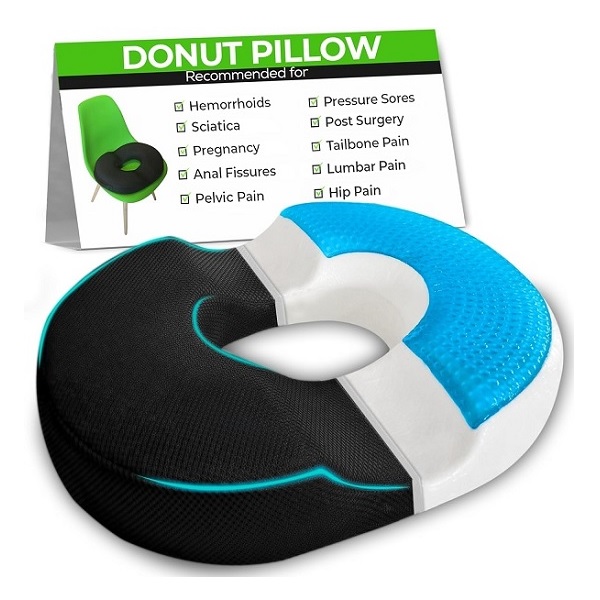 Zoliva memory foam cervical pillow for all sleeping positions