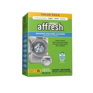 Affresh Washer Machine Cleaner, 6-Tablets, 8.4 oz