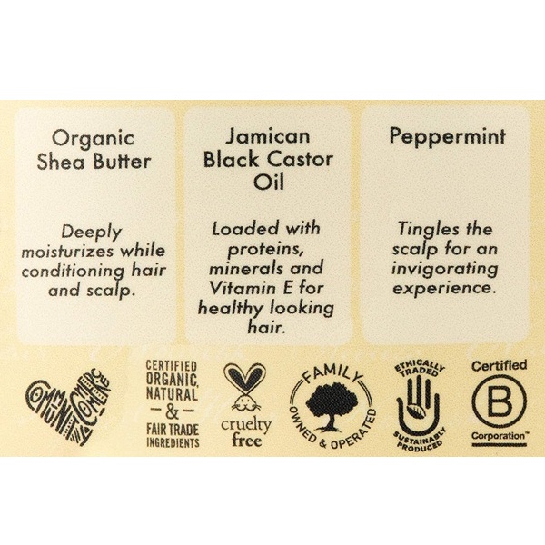 Shea Moisture Jamaican Black Castor Oil Strengthen And Restore Treatment Masque, 340 g - Image 6