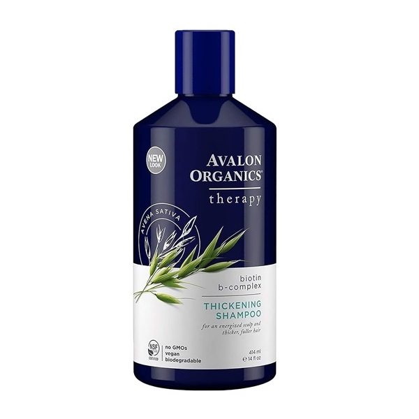 Avalon Organics Biotin B-Complex Thickening Shampoo 414 ml bottle