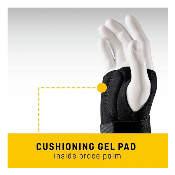 FUTURO 48400EN Energizing Wrist Support, S/M, Fits Right Wrists 5 1/2"- 6 3/4", Black - Image 9