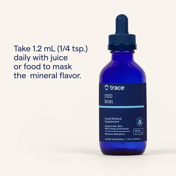 Trace Minerals Research Liquid Ionic Iron - 2 oz - Image 4
