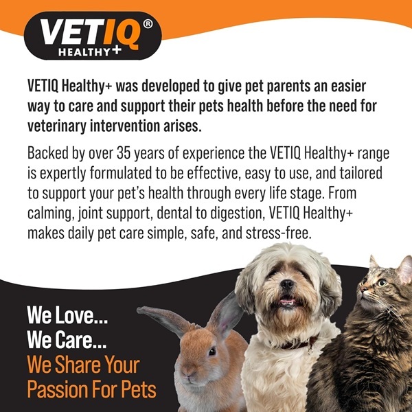 VETIQ Healthy Bites Hairball Relief Cat Treats, 65 g, Pack of 8, for Cats & Kittens 12+ Weeks - Image 2