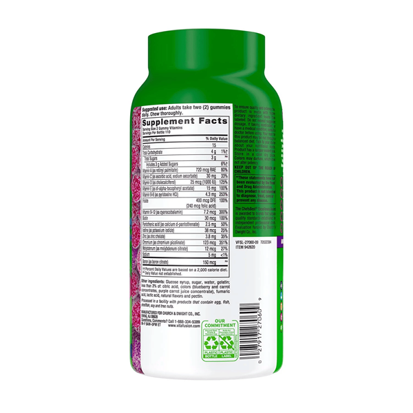 Vitafusion Men's Multivitamin Gummies, 220 ct. - Image 5