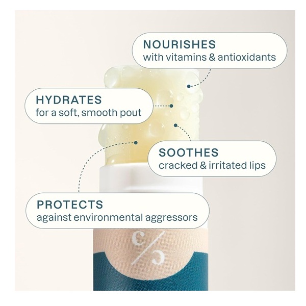 Cliganic USDA Organic Lip Balm Set - 6 Assorted Flavors - 100% Natural Lip Butter Chapstick for Cracked & Dry Lips - Image 3