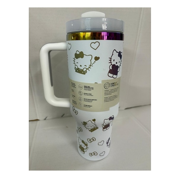 Hello Kitty Custom 40oz Authentic Stanley Tumbler - Image 2