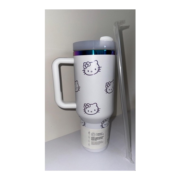 Hello Kitty Custom 40oz Authentic Stanley Tumbler - Image 3