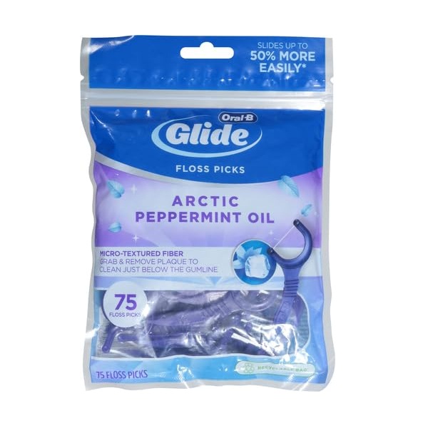 Oral-B Glide 3d White Floss Picks Radiant Mint - Image 2