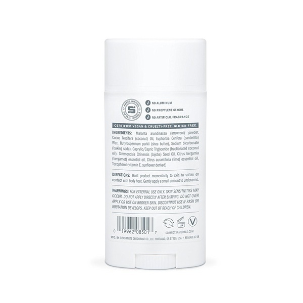 Schmidt's Deodorant - Bergamot + Lime Stick - Image 3