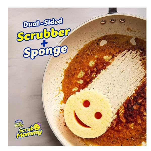 Scrub Daddy Scrub Mommy Dual-Sided Scrubber and Sponge, Variety Pack of 8 - Image 3