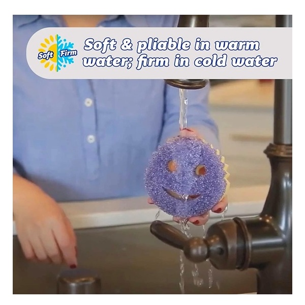 Scrub Daddy Scrub Mommy Dual-Sided Scrubber and Sponge, Variety Pack of 8 - Image 9