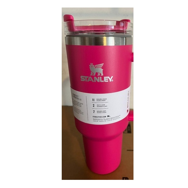Stanley Flowstate Quencher H2.0 Tumbler - 40 oz Hot Pink - Image 2